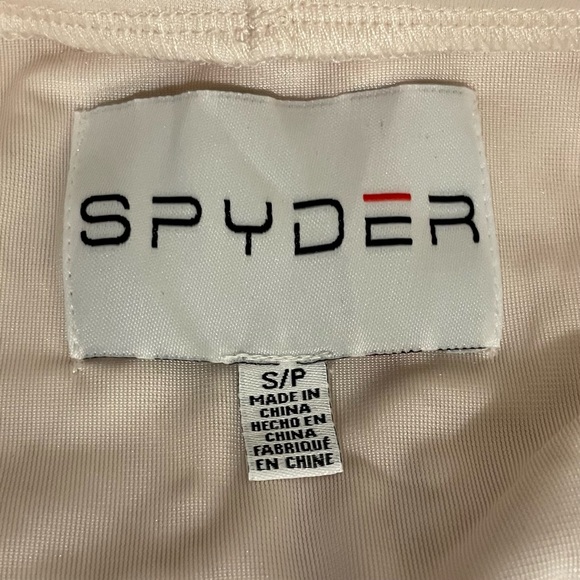 Spyder Women's Performance Comfort Velvet Velour Crop Hoodie NWT Pink Small #747 - Picture 3 of 7